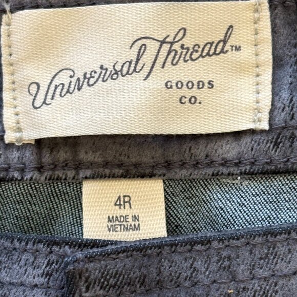 Universal Thread High Rise Sailor Wide Leg Super Stretch Jeans Size 4 NWT - Picture 6 of 8